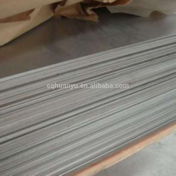 Platinum coated titanium plates